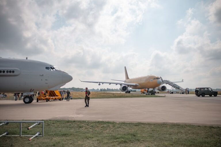 A330 and 707 photographed in Volkel, Netherlands