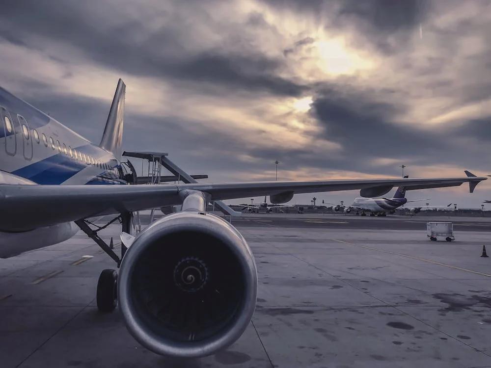 an aircraft engine
