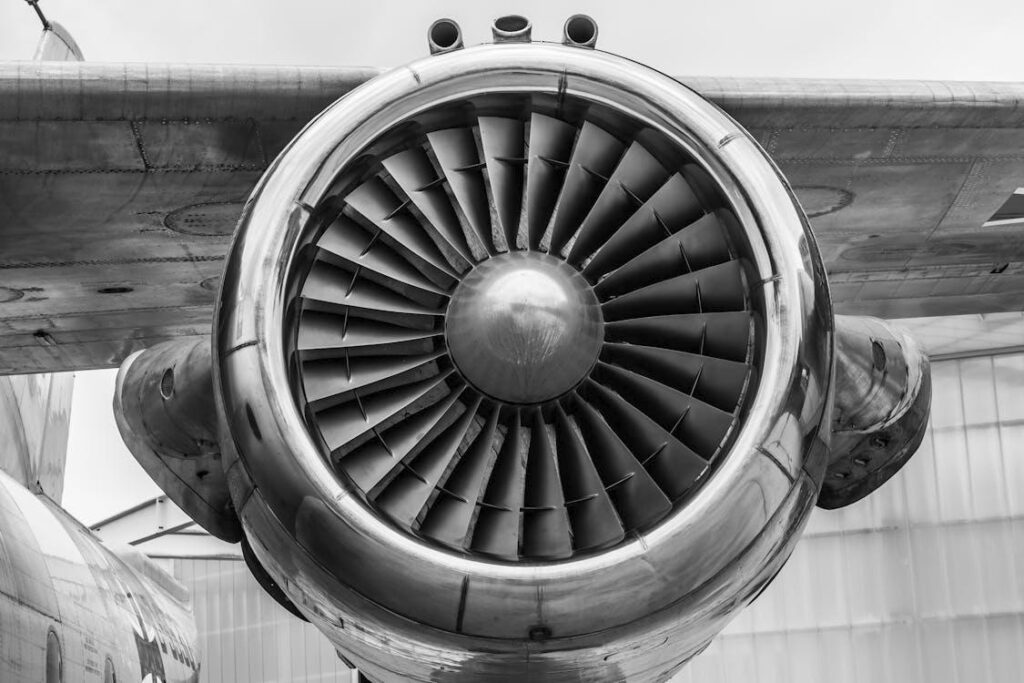 A modern jet engine